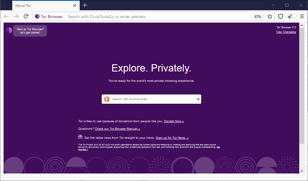 Tor Browser under Windows